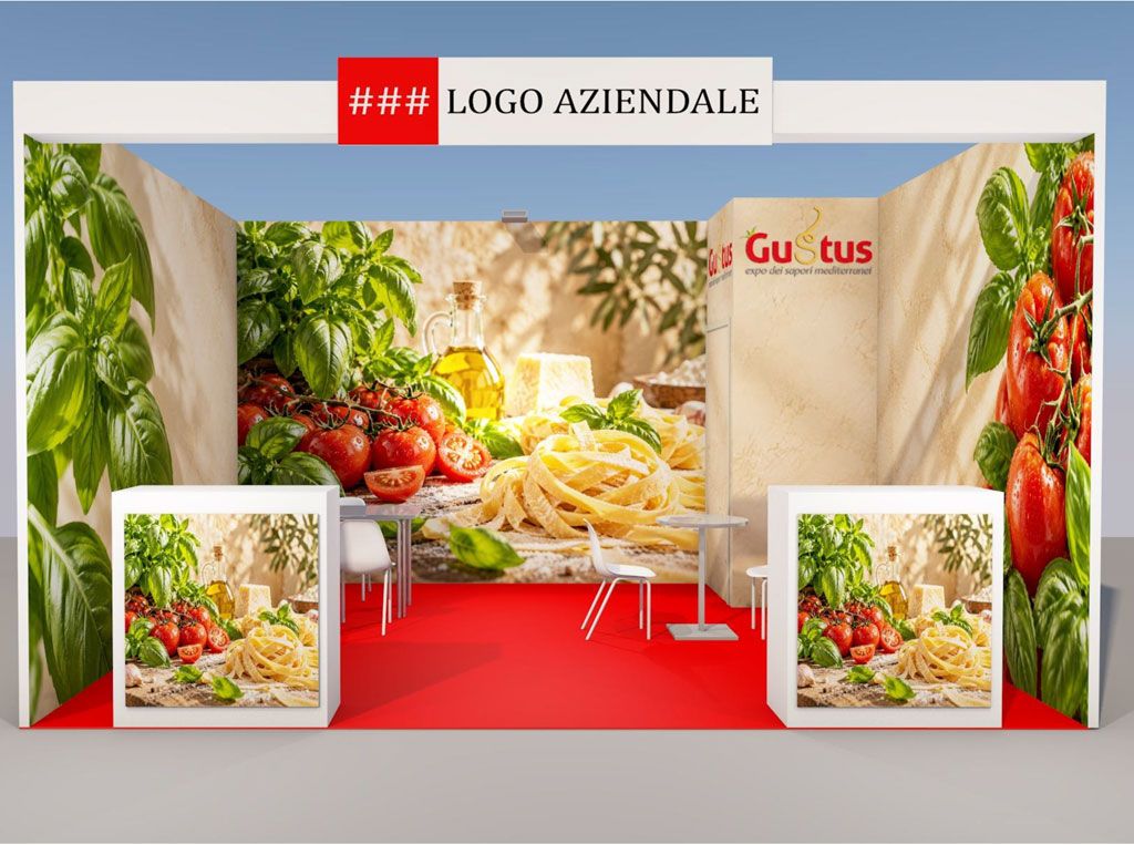 Stand Stand con grafiche 20mq